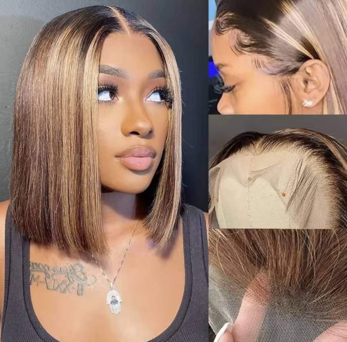 Sunlight & Lace Honeycomb Bob