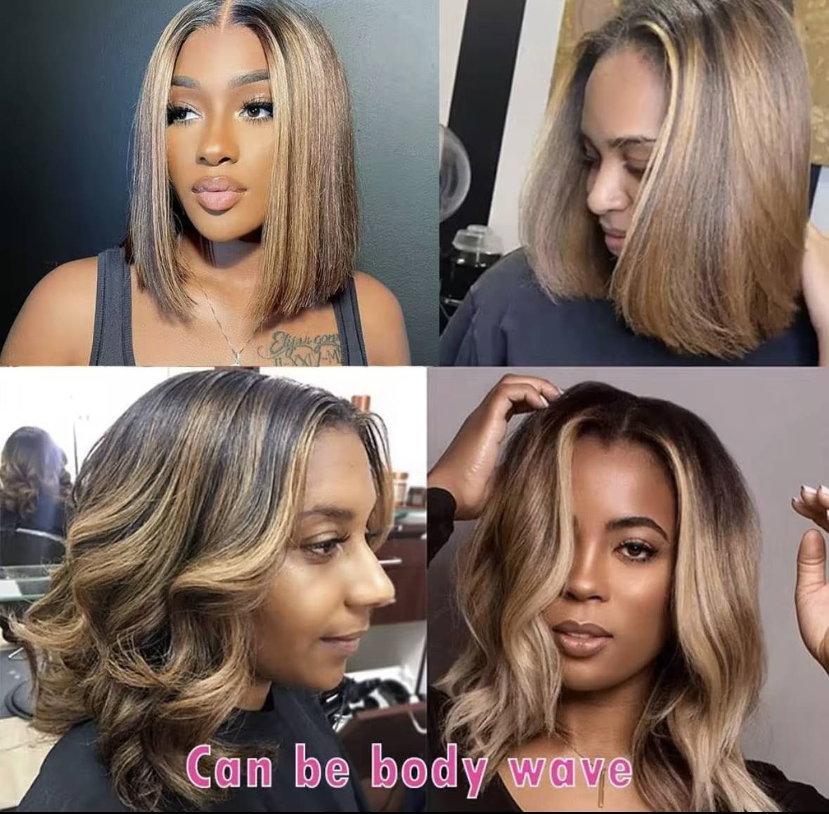 Sunlight & Lace Honeycomb Bob