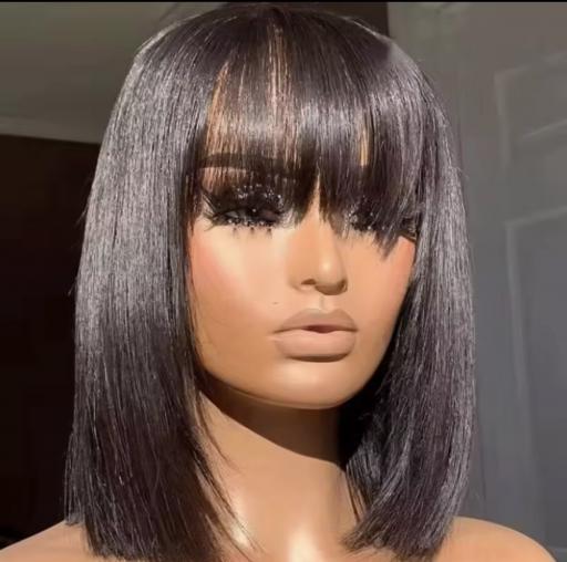 Precision Bob Cut with Bangs